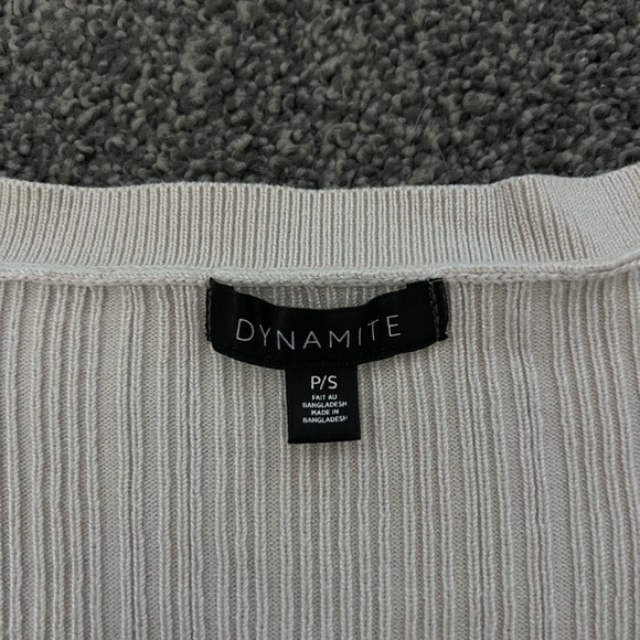 Long Sleeve Crossover Dynamite Top - Picture 2 of 3